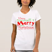 Heb prettige kerstfeestdag T-shirt (Voorkant)