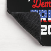 Heb PTSS moe van stomme democraten Trump 2 Muismat (Hoek)