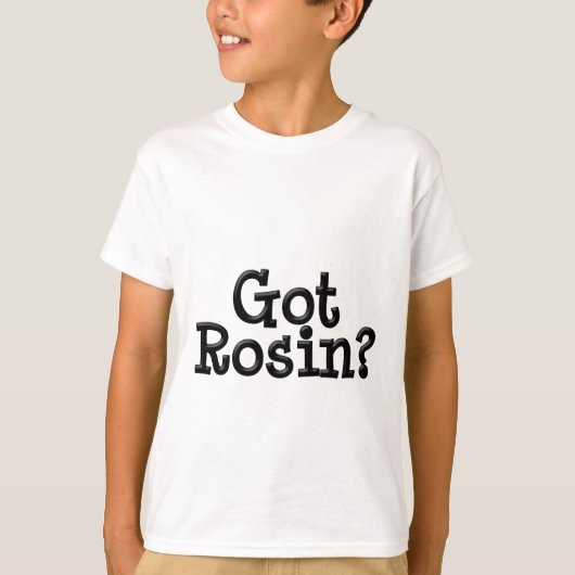 Heb Rosin Kind Ringer T shirt (Voorkant)