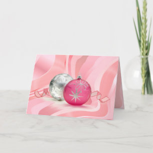 HEB ROZE ROZE KERSTMIS DOOR SHARON SHARPE FEESTDAGEN KAART