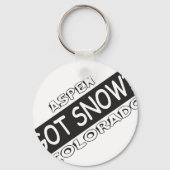 Heb sneeuw - Aspen Sleutelhanger (Voorkant)