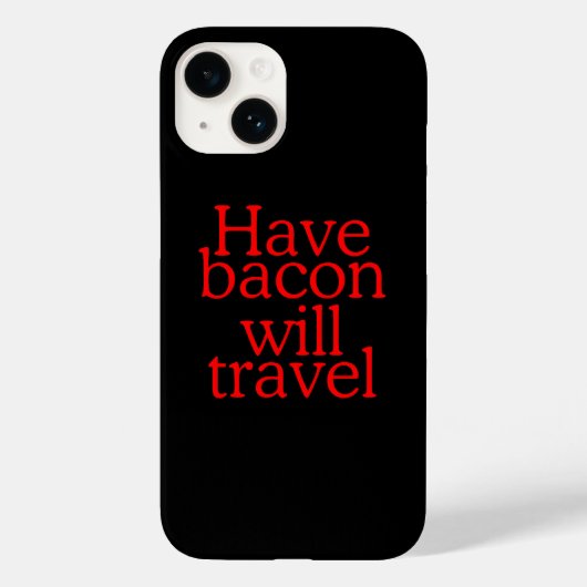 Heb Spek Zal Reizen Verklaring Case-Mate iPhone Case (Achterkant)
