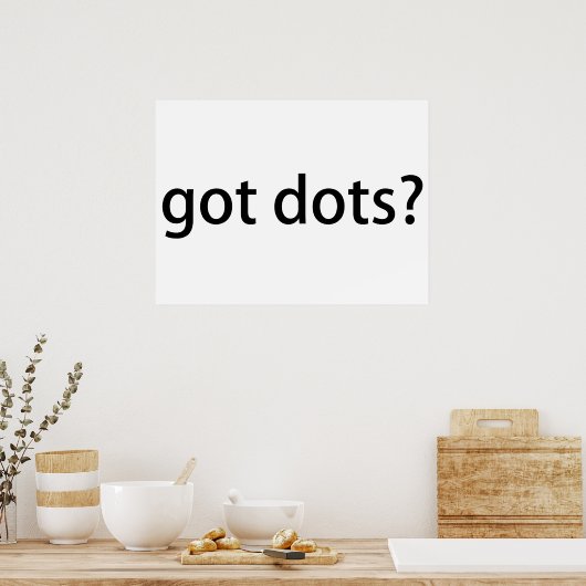 Heb Stippen Funny Marching Band Poster (Keuken)