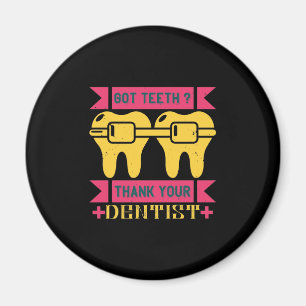 Heb Teeth bedankt Magneet