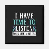 Heb tijd om naar je levensproblemen te luisteren M Magneet (Voorkant)