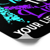 Heb tijd om te luisteren naar zelfmoordbewustzijn  poster (Hoek)