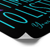 Heb tijd om te luisteren naar zelfmoordbewustzijn  poster (Hoek)