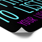 Heb tijd om te luisteren naar zelfmoordpreventie b poster (Hoek)