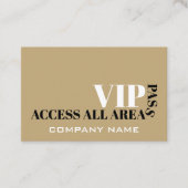 Heb toegang tot Al Ontwerp van Gebieden, Kaarten V Visitekaartje (Voorkant)