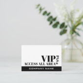 Heb toegang tot Al Ontwerp van Gebieden, Kaarten V Visitekaartje (Staand voorkant)