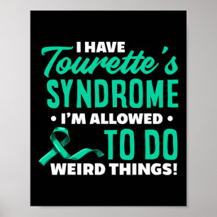 Heb Tourette Syndroom Leuk Tourette Syndroom Poster