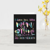 Heb twee titels mama en mimi en ik rock ze allebei kaart (Gele Bloem)