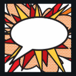 HEB UW ZY Fun Retro Comic Book Pop Art Poster<br><div class="desc">PERSONALISEERDE COMIC BOOK POP ART SPEECH BUBBLE POSTER. Linkerspatie zodat u het kunt aanpassen. Schrijf of gebruik één van de grote doopvonten Zazzle om uw bericht of naam of de naam van een geliefde toe te voegen aan creëer een uniek cadeau. Personaliseer, pas aan, maak het uw eigen manier van...</div>