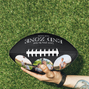 Heb van u aan het Eind Gebied en Rug 3 Zwarte Foto American Football