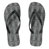 Heb vertrouwen in gebed vet G / B all-over unisex Teenslippers (Voetbed)