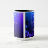 Heb vertrouwen in God Diepe Kleuren Mok (Midden)