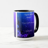 Heb vertrouwen in God Diepe Kleuren Mok (Voorkant rechts)