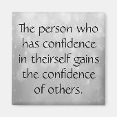 Heb vertrouwen in jezelf magneet (Voorkant)