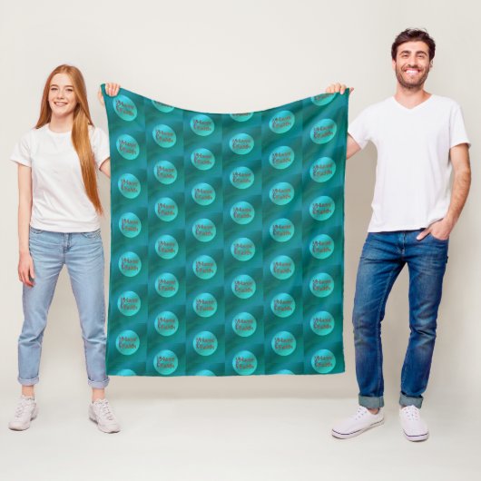 Heb vertrouwen Inspirerend      Fleece Deken (In situ)