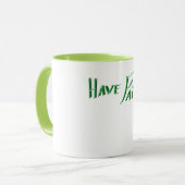 Heb vertrouwen - Morning Inspiration Mok (Voorkant links)