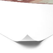 "Heb vertrouwen" Noach's Ark Waterverf Perfect Poster (Hoek)