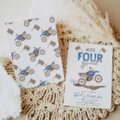 Heb VIER Uitnodiging van de Verjaardag van de Snel