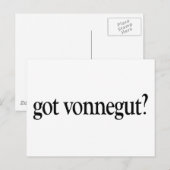 Heb Vonnegut Briefkaart (Voorkant / Achterkant)