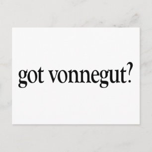 Heb Vonnegut Briefkaart