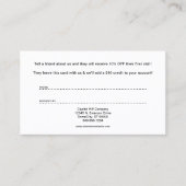 Heb vrienden doorverwijzingskaarten aanbevelingskaartje (Voorkant)