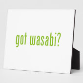 heb wasabi? fotoplaat (Zijkant)