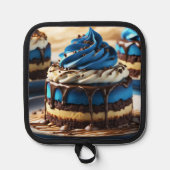 Heb wat blauw pannenlap (Voorkant)