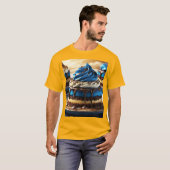 Heb wat blauw t-shirt (Voorkant volledig)