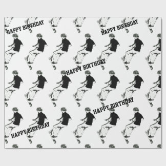 Heb wat lucht! - Stuntscooter truc Cadeaupapier