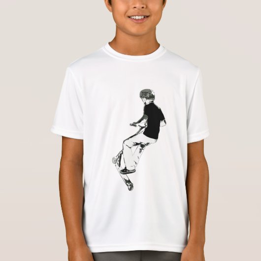 Heb wat lucht! - Stuntscooter truc T-shirt (Voorkant)