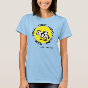 Heb wat melk - vrouw-uitbarstingsuitrusting t-shirt