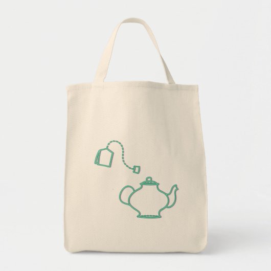 Heb wat thee met mijn pot en Teabag Tote Bag (Voorkant)