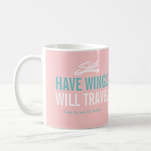 Heb Wings - de  Aanhangwagen van de Camper van Sha Koffiemok (Links)