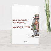 Heb zeer Kerstmis Snarky! Feestdagen Kaart (Achterkant)