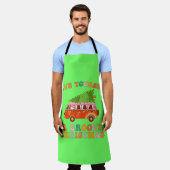 Heb zelf een groovy kerst! schort (Gedragen)