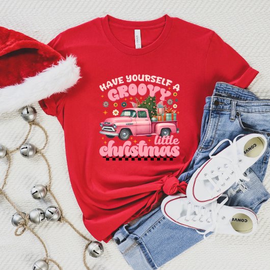 Heb zelf een groovy klein kerst T-shirt