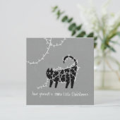 Heb zelf een kleine maru kerstmis feestdagenkaart (Staand voorkant)