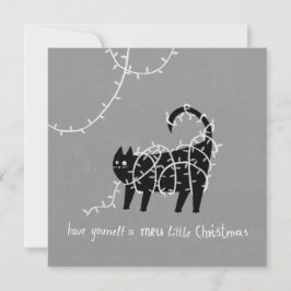 Heb zelf een kleine maru kerstmis feestdagenkaart