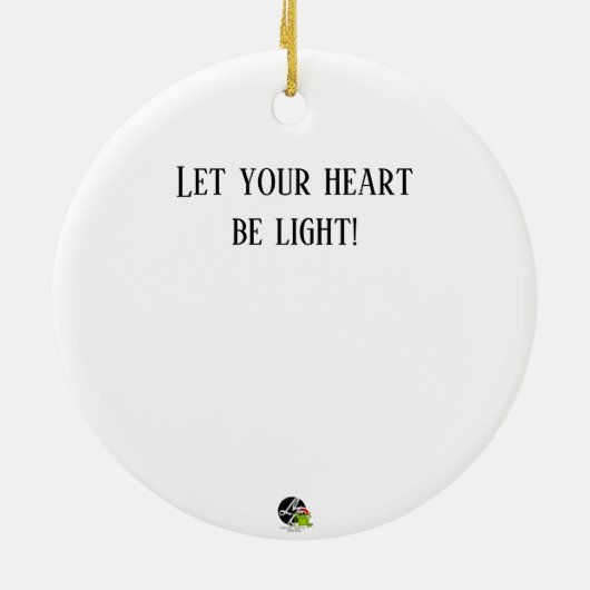 Heb zelf een MAGA Little Christmas Patriotic Keramisch Ornament (Achterkant)