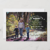 Heb zelf Vrolijk Weinig Kerstmis Feestdagenkaart (Voorkant)