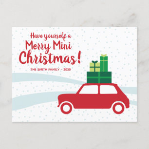 Heb zelf Vrolijke MiniKerstmis Feestdagenkaart