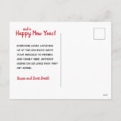 Heb zelf Vrolijke MiniKerstmis Feestdagenkaart (Achterkant)