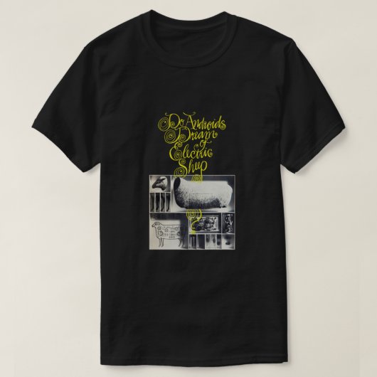Hebben Androïden een droom van een elektrische sch T-shirt (Design voorkant)
