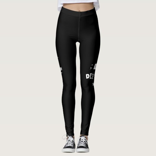 ; hebben Depressie_Ransom Paint Leggings (Voorkant)