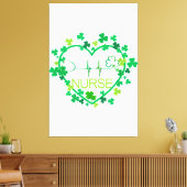 Hebben een Australische Herder Hond Lucky Charm St Canvas Afdruk (Insitu (Woonkamer))