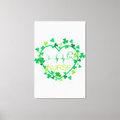 Hebben een Australische Herder Hond Lucky Charm St Canvas Afdruk (Voorkant)